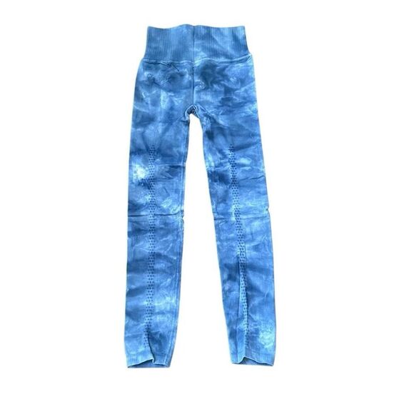 FP Movement by Free People Good Karma Women XS/S High Rise Tie Dye 7/8 Leggings - Picture 4 of 6